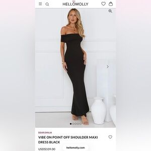 Hello Molly off shoulder dress